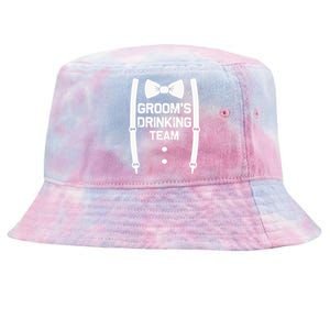 Groom's Drinking Team | Bachelor Party Squad | Wedding Tie-Dyed Bucket Hat