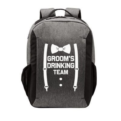 Groom's Drinking Team | Bachelor Party Squad | Wedding Vector Backpack