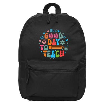 Good Day To Teach Back To School Graphic 16 in Basic Backpack