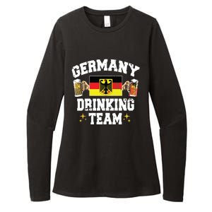 Germany Drinking Team Germany Beer Festivals Oktoberfest Womens CVC Long Sleeve Shirt