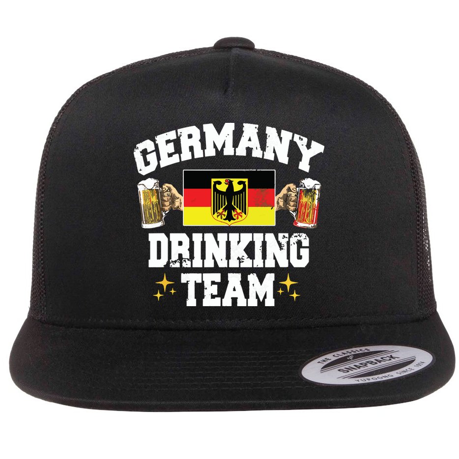 Germany Drinking Team Germany Beer Festivals Oktoberfest Flat Bill Trucker Hat