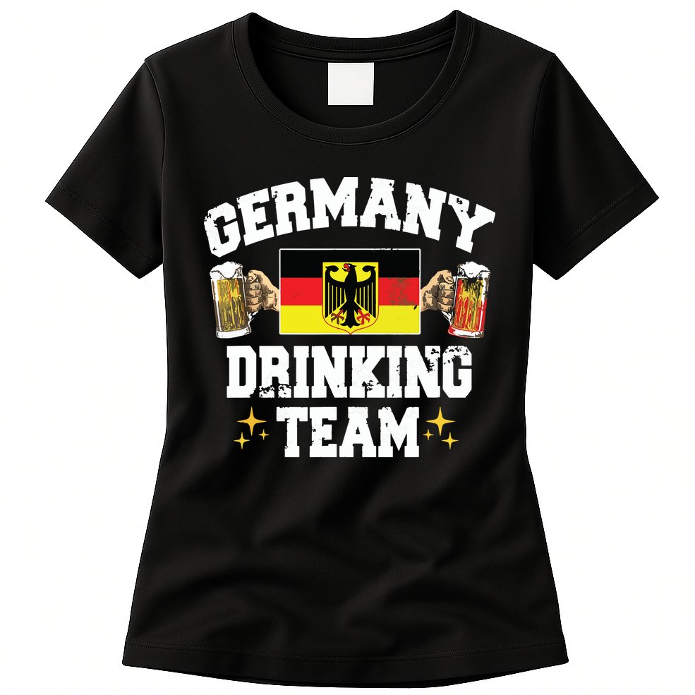 Germany Drinking Team Germany Beer Festivals Oktoberfest Womens T-Shirt
