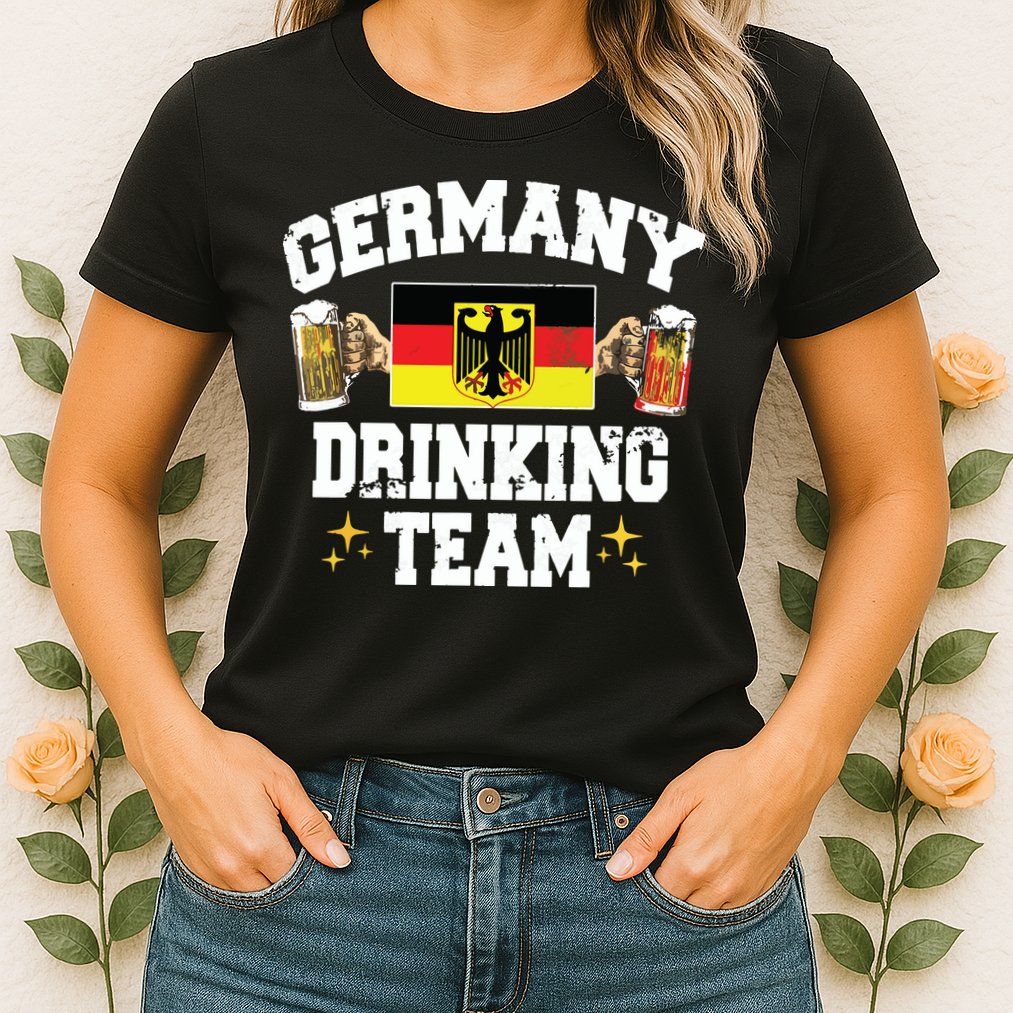 Germany Drinking Team Germany Beer Festivals Oktoberfest Womens T-Shirt