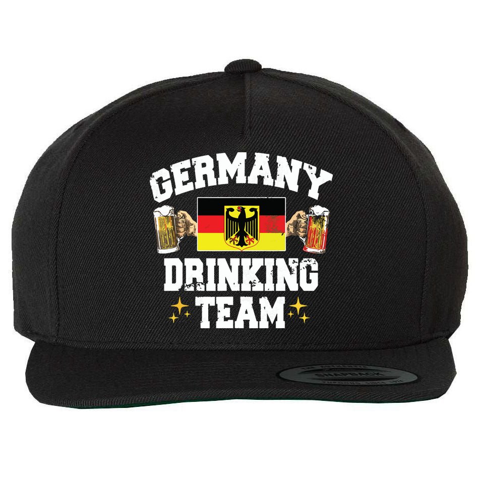 Germany Drinking Team Germany Beer Festivals Oktoberfest Wool Snapback Cap