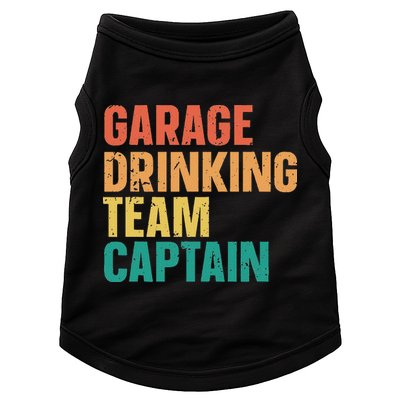 Garage Drinking Team Captain Doggie Tank