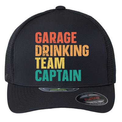 Garage Drinking Team Captain Flexfit Unipanel Trucker Cap