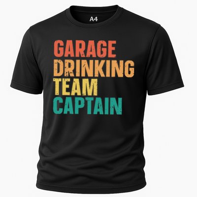 Garage Drinking Team Captain Cooling Performance Crew T-Shirt