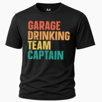 Garage Drinking Team Captain Cooling Performance Crew T-Shirt