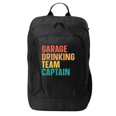 Garage Drinking Team Captain City Backpack