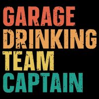 Garage Drinking Team Captain Bucket Hat