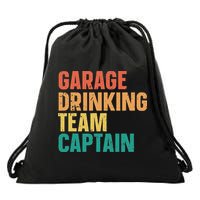 Garage Drinking Team Captain Drawstring Bag