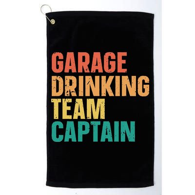 Garage Drinking Team Captain Golf Towel