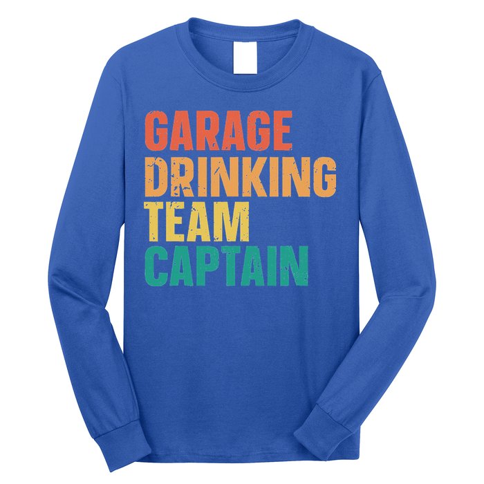 Garage Drinking Team Captain Long Sleeve Shirt