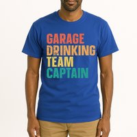 Garage Drinking Team Captain Tall T-Shirt