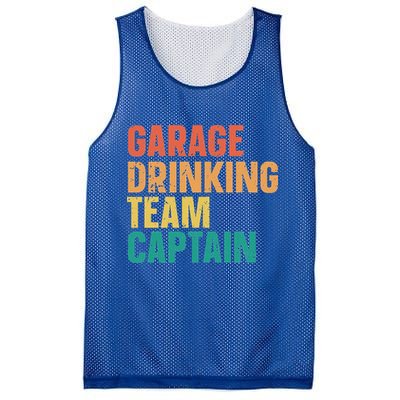 Garage Drinking Team Captain Mesh Reversible Basketball Jersey Tank