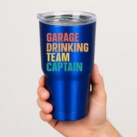 Garage Drinking Team Captain Tumbler