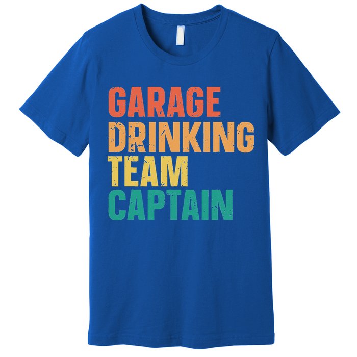 Garage Drinking Team Captain Premium T-Shirt