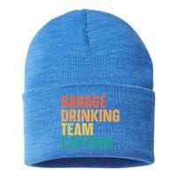 Garage Drinking Team Captain Sustainable Knit Beanie