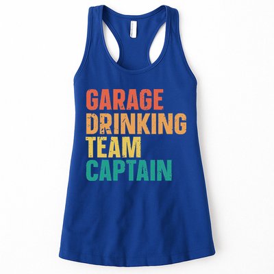 Garage Drinking Team Captain Womens Tank Top