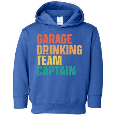Garage Drinking Team Captain Toddler Hoodie