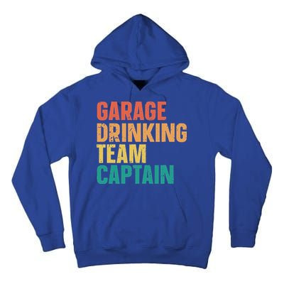 Garage Drinking Team Captain Tall Hoodie