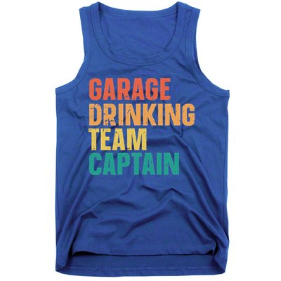 Garage Drinking Team Captain Tank Top