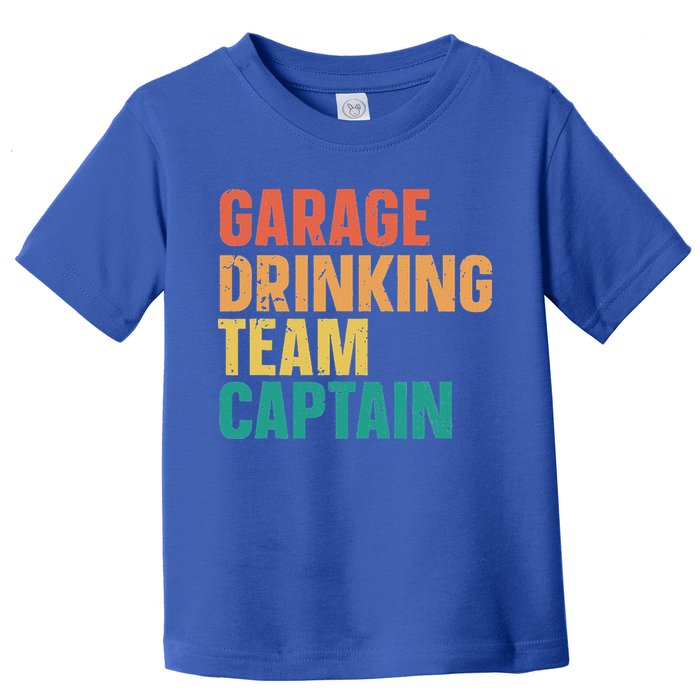 Garage Drinking Team Captain Toddler T-Shirt