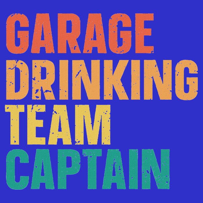 Garage Drinking Team Captain Visor
