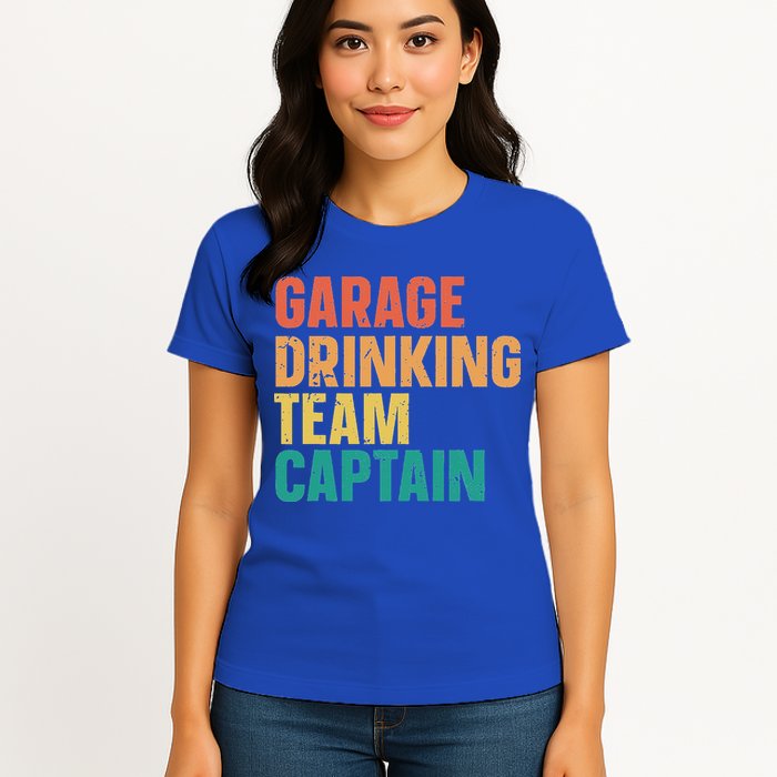 Garage Drinking Team Captain Womens T-Shirt