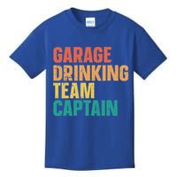 Garage Drinking Team Captain Kids T-Shirt