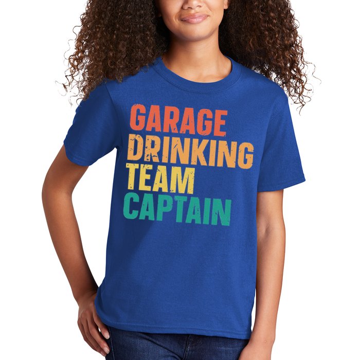 Garage Drinking Team Captain Kids T-Shirt