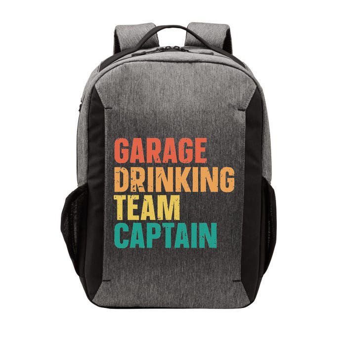 Garage Drinking Team Captain Vector Backpack