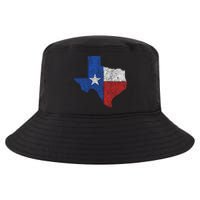Grunge Distressed Texas Logo Cool Comfort Performance Bucket Hat