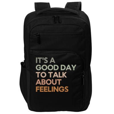 Good Day To Talk About Feelings Guidance Counselor Impact Tech Backpack