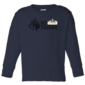 Go Detroit Tigers Toddler Long Sleeve Shirt