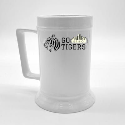 Go Detroit Tigers Beer Stein