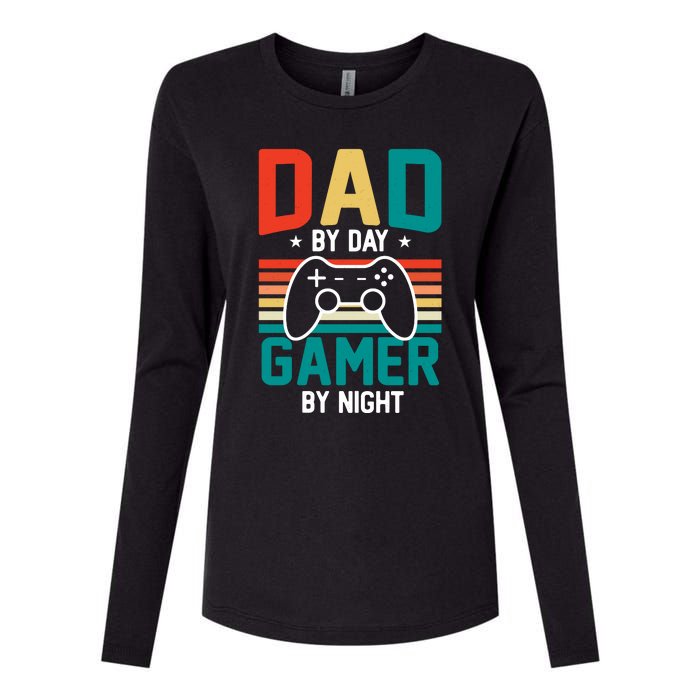 Gamer Dad T Design Womens Cotton Relaxed Long Sleeve T-Shirt