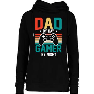 Gamer Dad T Design Womens Funnel Neck Pullover Hood