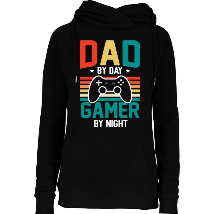 Gamer Dad T Design Womens Funnel Neck Pullover Hood