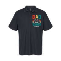 Gamer Dad T Design Softstyle Adult Sport Polo