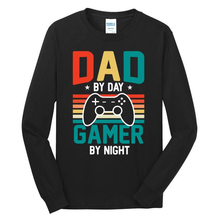 Gamer Dad T Design Tall Long Sleeve T-Shirt