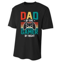 Gamer Dad T Design Performance Sprint T-Shirt