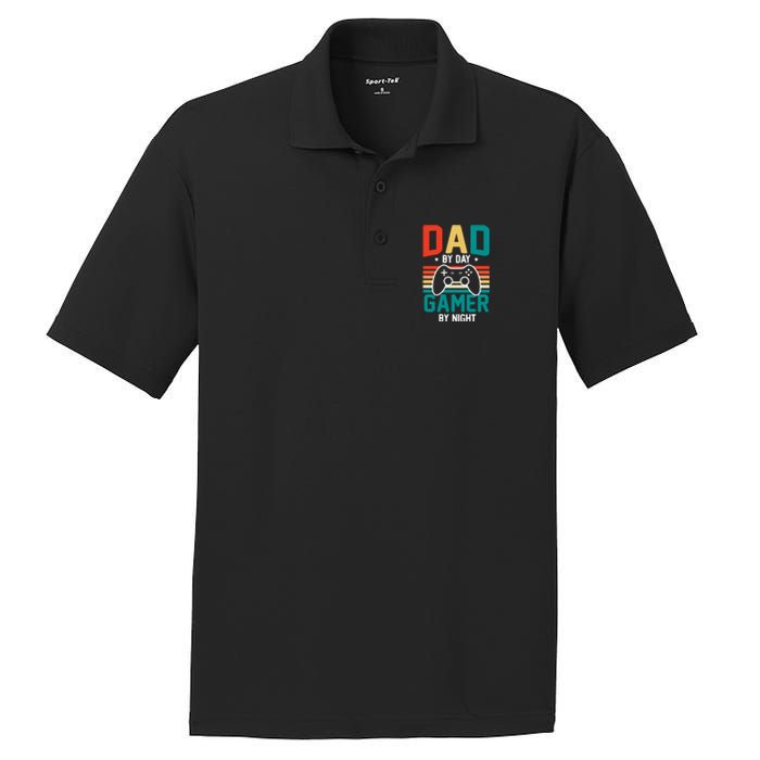 Gamer Dad T Design PosiCharge RacerMesh Polo