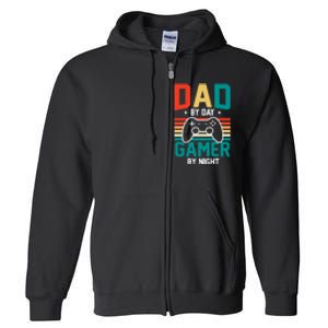 Gamer Dad T Design Full Zip Hoodie