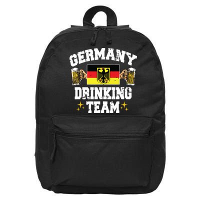 Germany Drinking Team Germany Beer Festivals Oktoberfest 16 in Basic Backpack