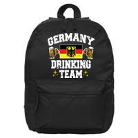 Germany Drinking Team Germany Beer Festivals Oktoberfest 16 in Basic Backpack