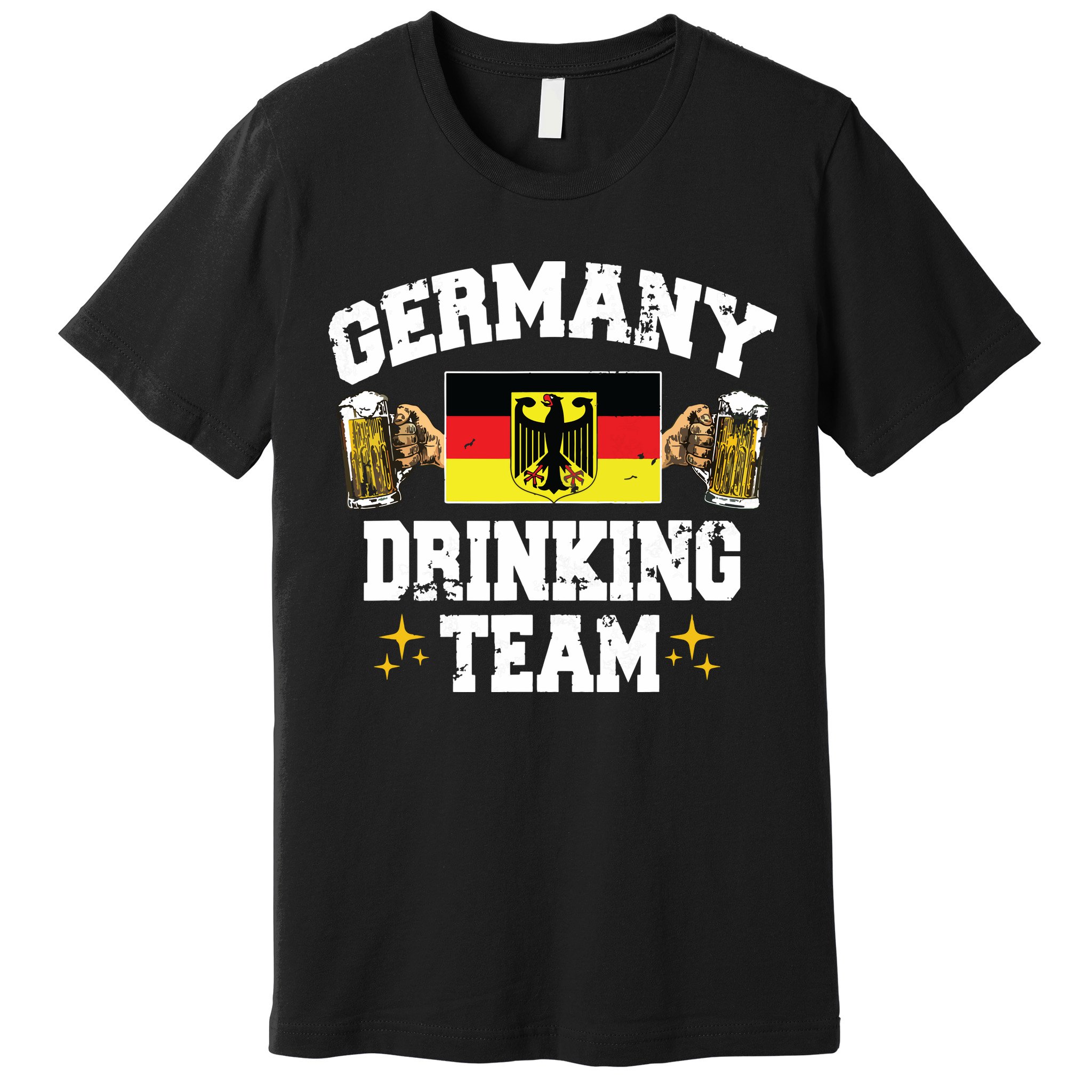 Germany Drinking Team Germany Beer Festivals Oktoberfest Premium T-Shirt