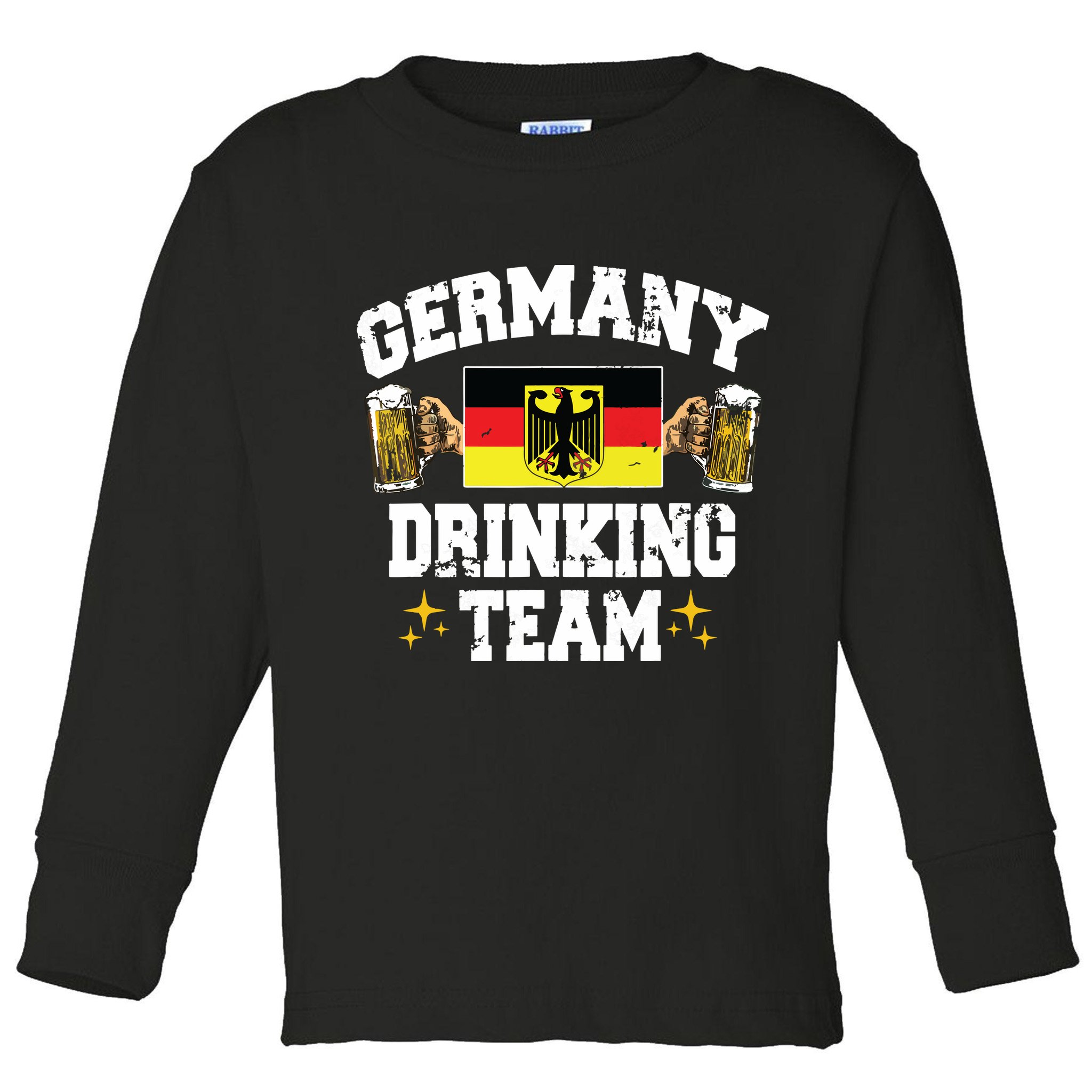Germany Drinking Team Germany Beer Festivals Oktoberfest Toddler Long Sleeve Shirt