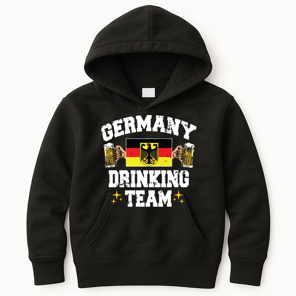 Germany Drinking Team Germany Beer Festivals Oktoberfest Kids Hoodie