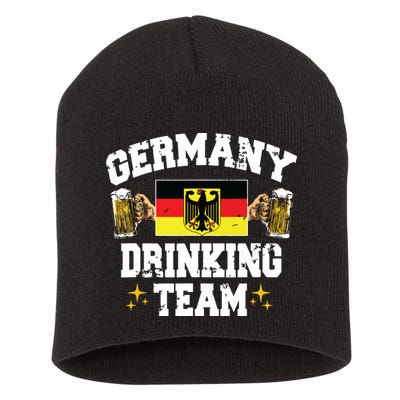 Germany Drinking Team Germany Beer Festivals Oktoberfest Short Acrylic Beanie